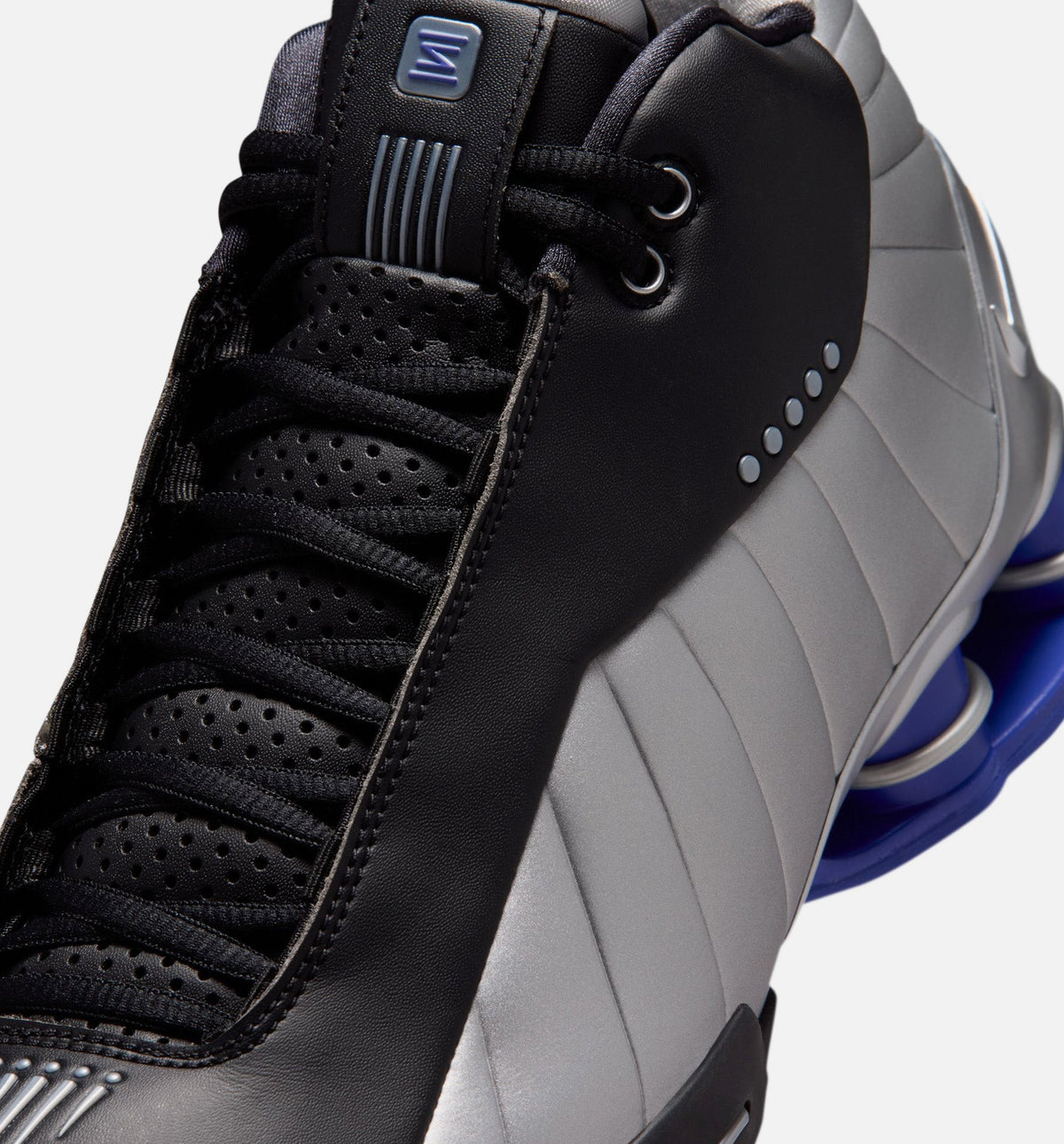 Men's Shox BB4 OG Black Metallic Silver Lapis