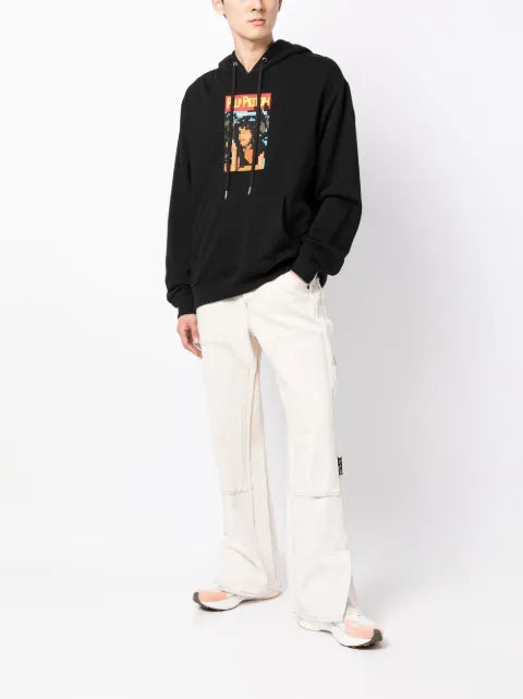 Mostly Heard Rarely Seen 8-Bit Pulp Fiction long-sleeve hoodie