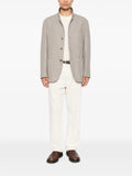 Brunello Cucinelli cashmere button-up jacket