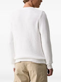 Aeronautica Militare logo-embroidered ribbed-knit sweater